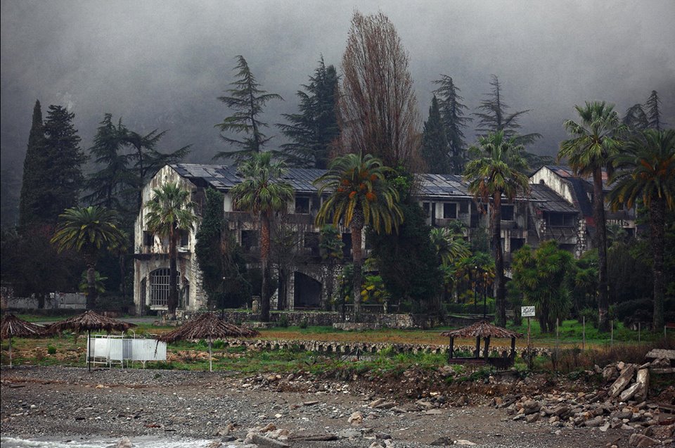 Abkhazia’s latest images - Abandoned buildings and surreal nature geotv.ge